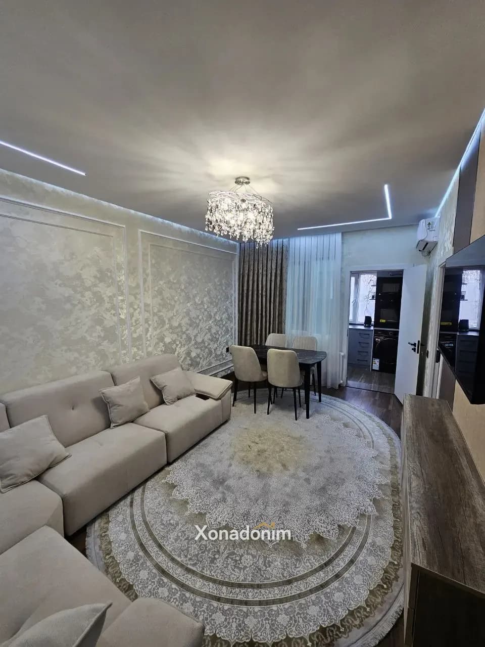 Mirzo Ulug'bekda 3 xonali kvartira, 50 m², 3/5-qavat